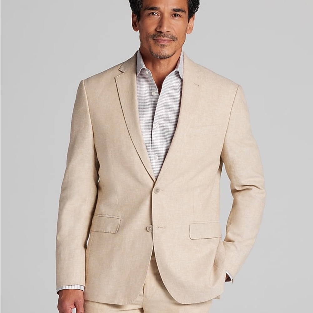 Joseph Abboud Light Beige Suit